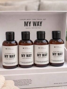 Hotel Collection Hotel- 4 Piece Travel Set - Scent: My Way